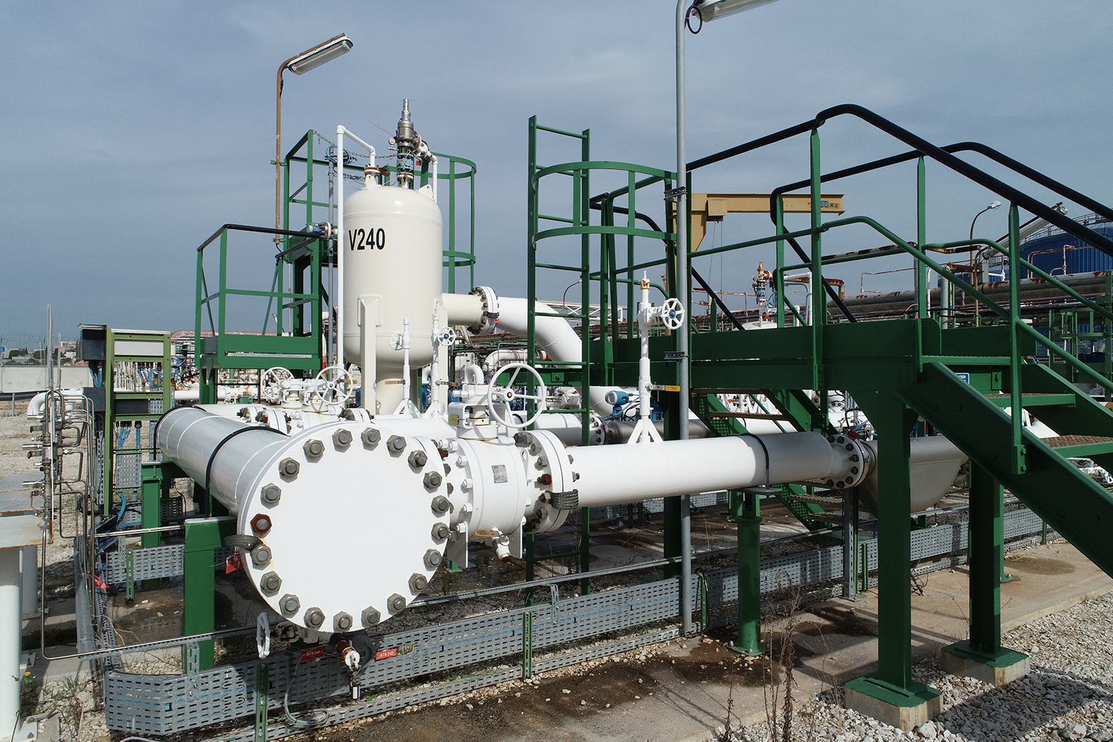 Desert renewable energy installation